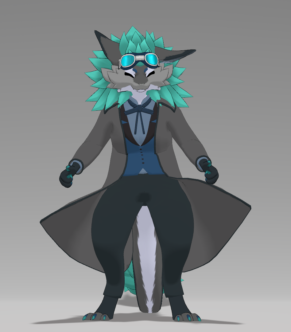 Novabeast suit and vest by MYRIADD