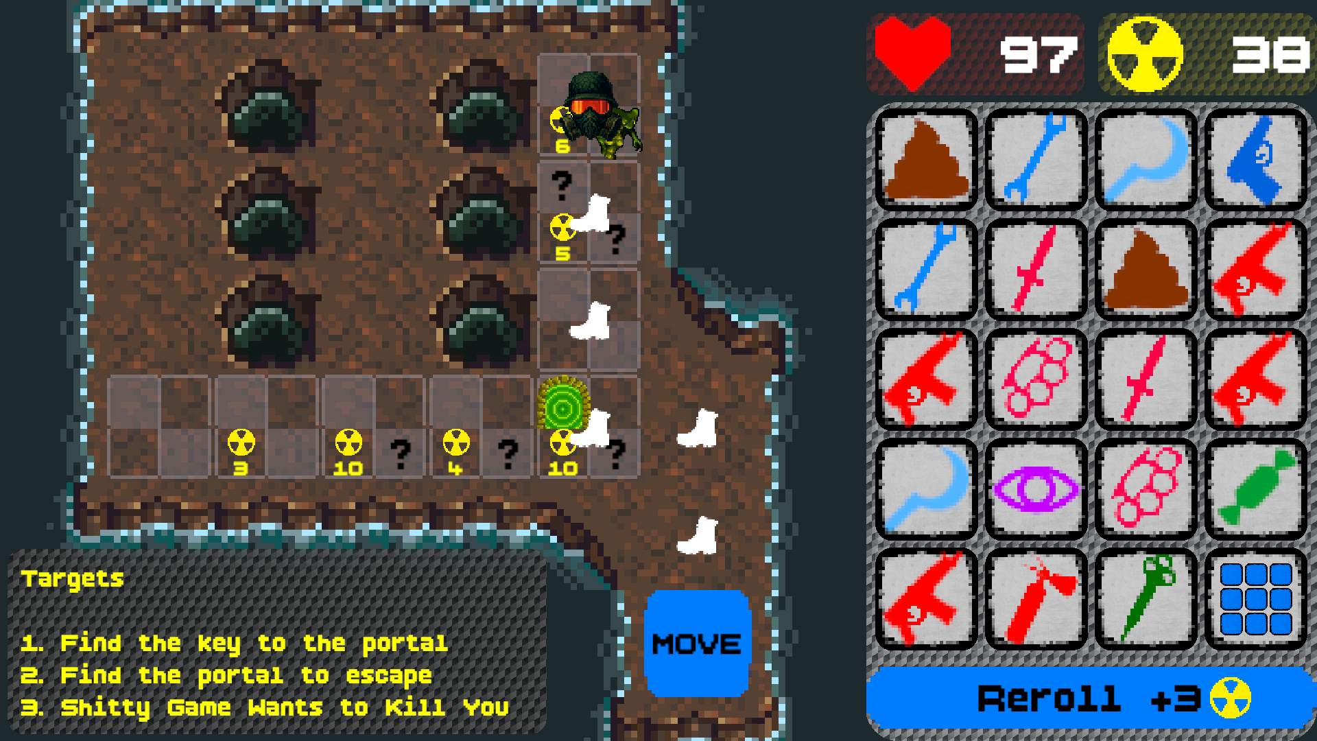 Screenshot 4 for A Short & Stupid Game Where You Need to Find a Key and Escape to the Portal
