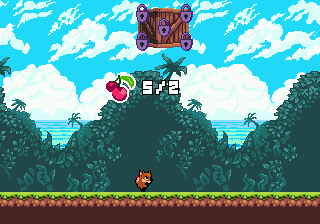 Screenshot 2 for FoxyLand (SEGA Mega Drive / Genesis)