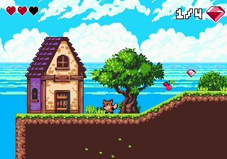 Screenshot 4 for FoxyLand (SEGA Mega Drive / Genesis)