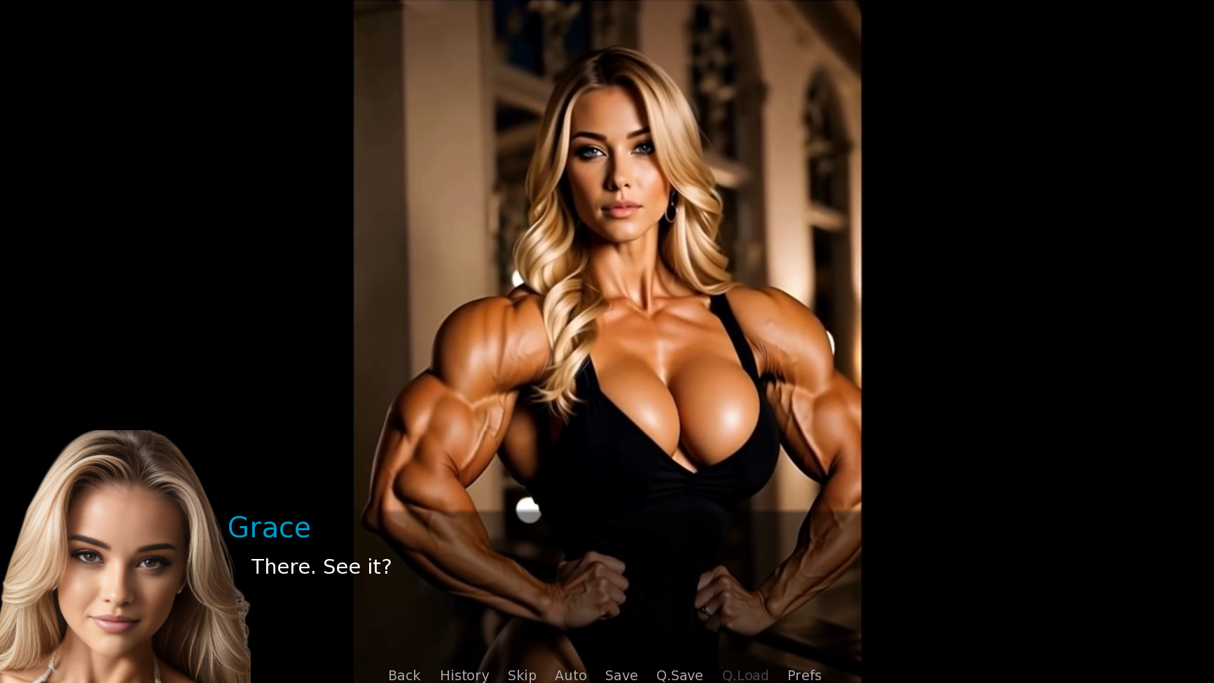 Screenshot 5 for a muscle growth story