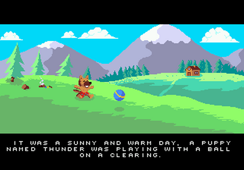 Screenshot 2 for Thunder Paw (SEGA Mega Drive / Genesis)