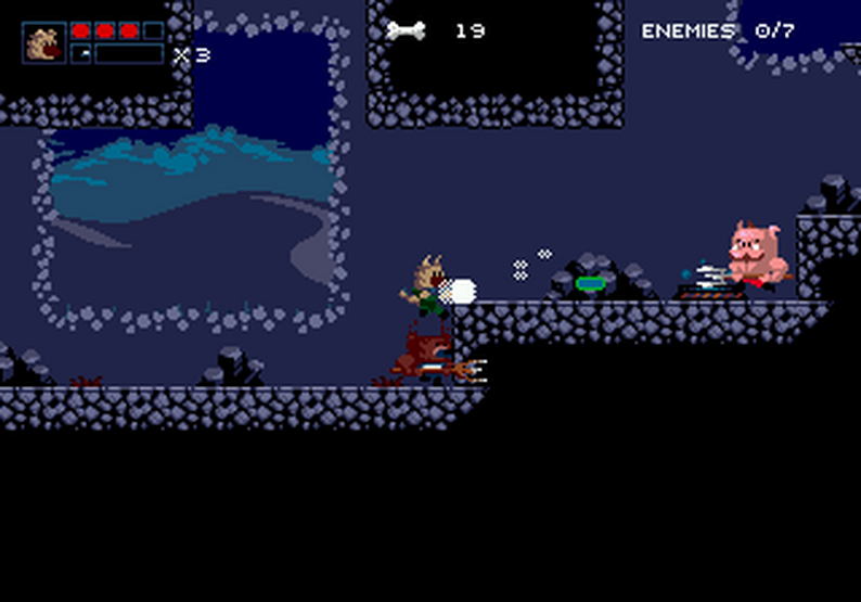 Screenshot 3 for Thunder Paw (SEGA Mega Drive / Genesis)
