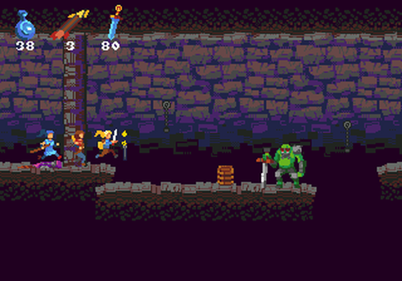 Screenshot 3 for BattleWomen (SEGA Mega Drive / Genesis)