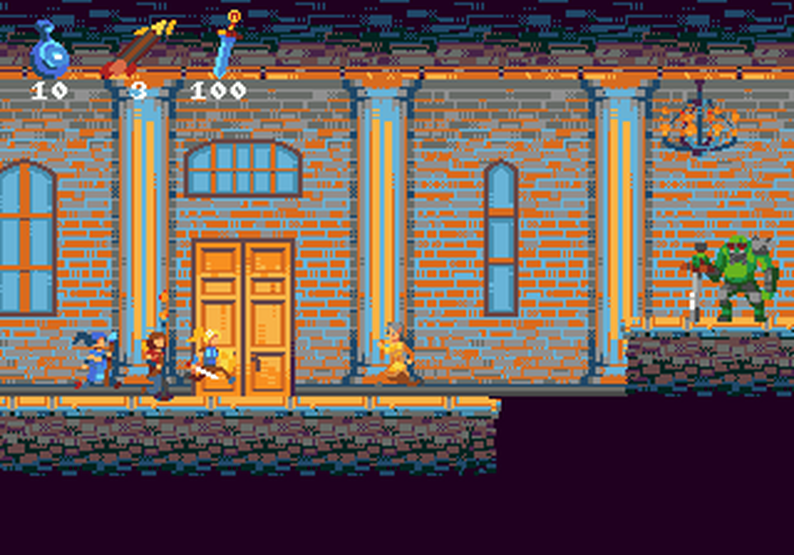 Screenshot 5 for BattleWomen (SEGA Mega Drive / Genesis)