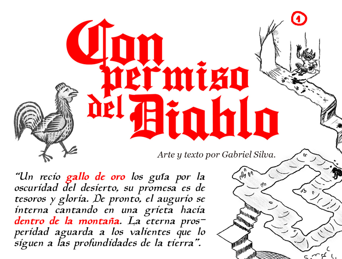Screenshot 2 for Con Permiso del Diablo - ONE PAGE Dungeon