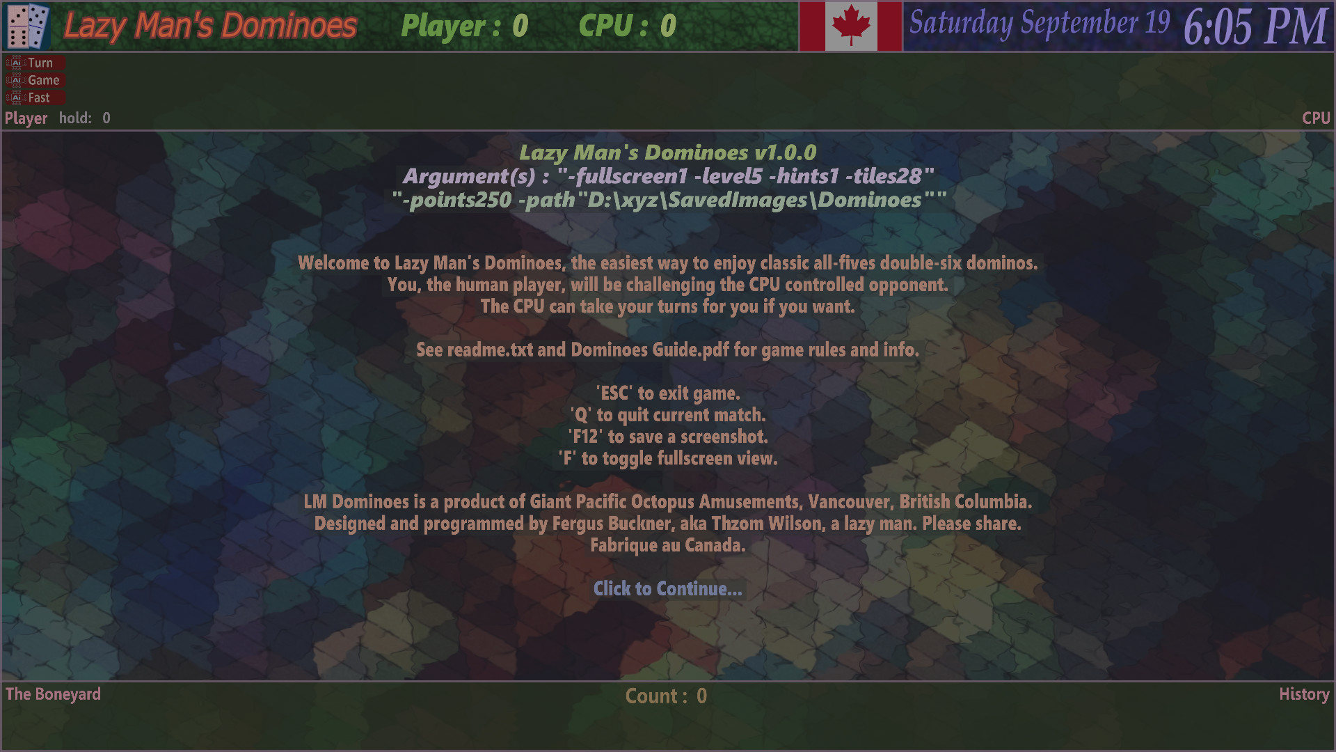 Screenshot 8 for Lazy Man's Dominoes (Classic Game)