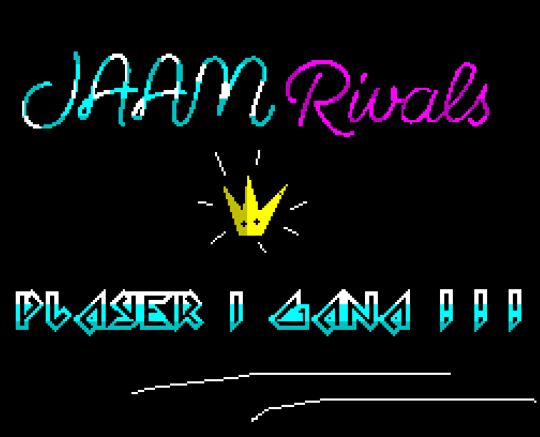Screenshot 4 for JAAM Rivals (ZX Spectrum 128k)