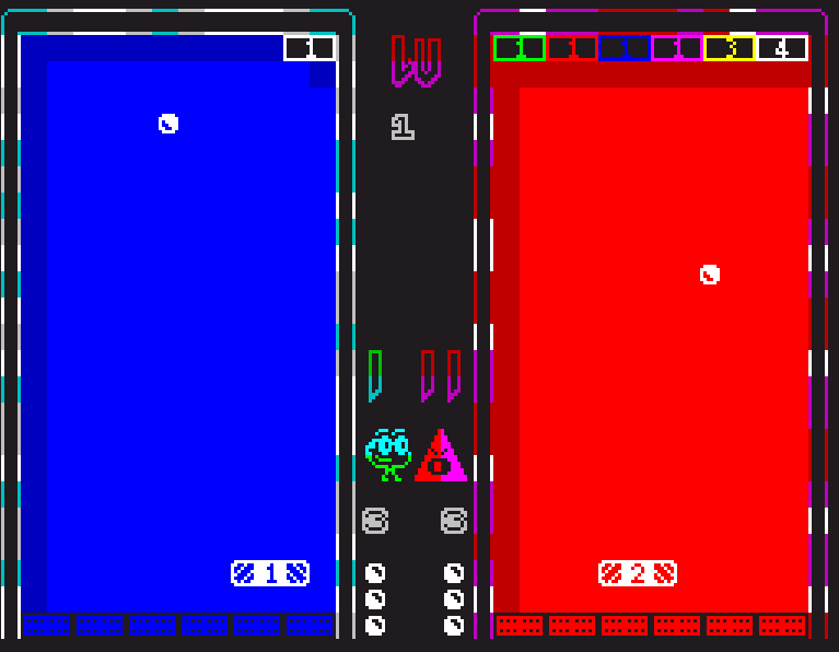 Screenshot 7 for JAAM Rivals (ZX Spectrum 128k)