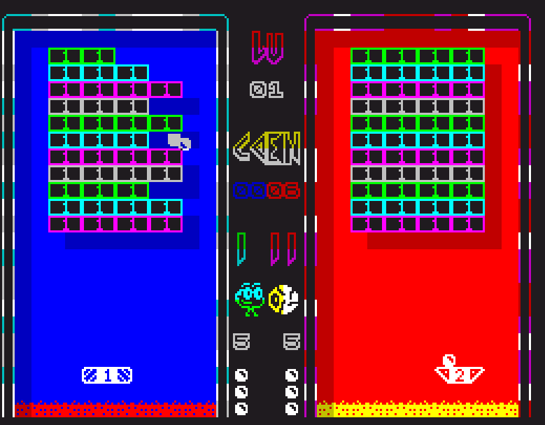 Screenshot 9 for JAAM Rivals (ZX Spectrum 128k)