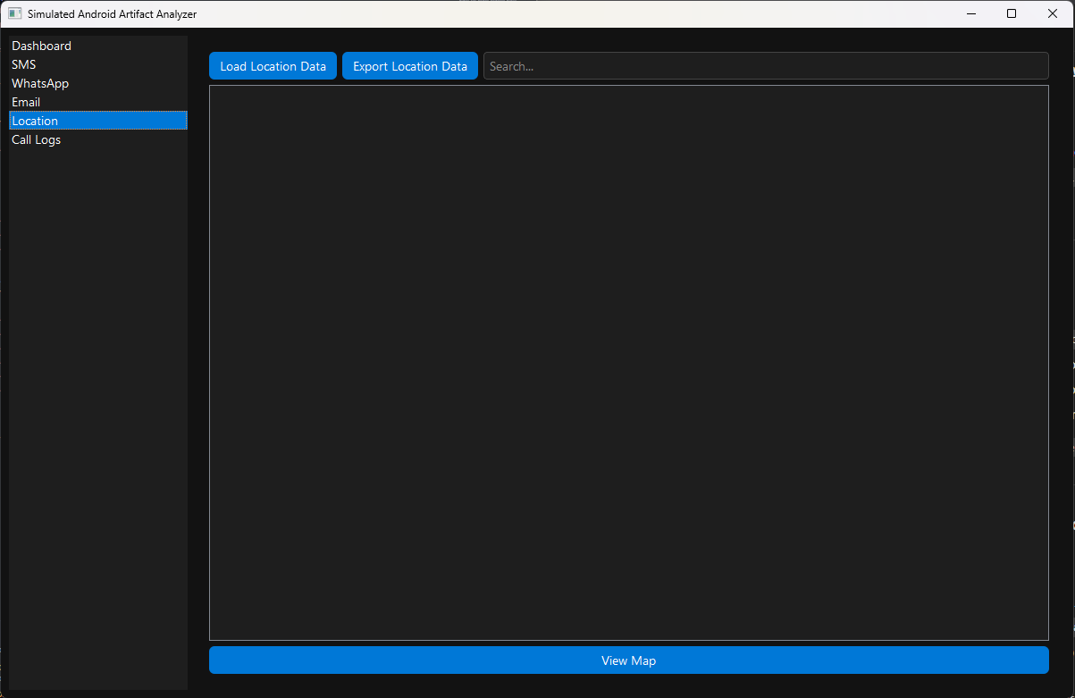 Simulated Android Artifact Analyzer by deqqal