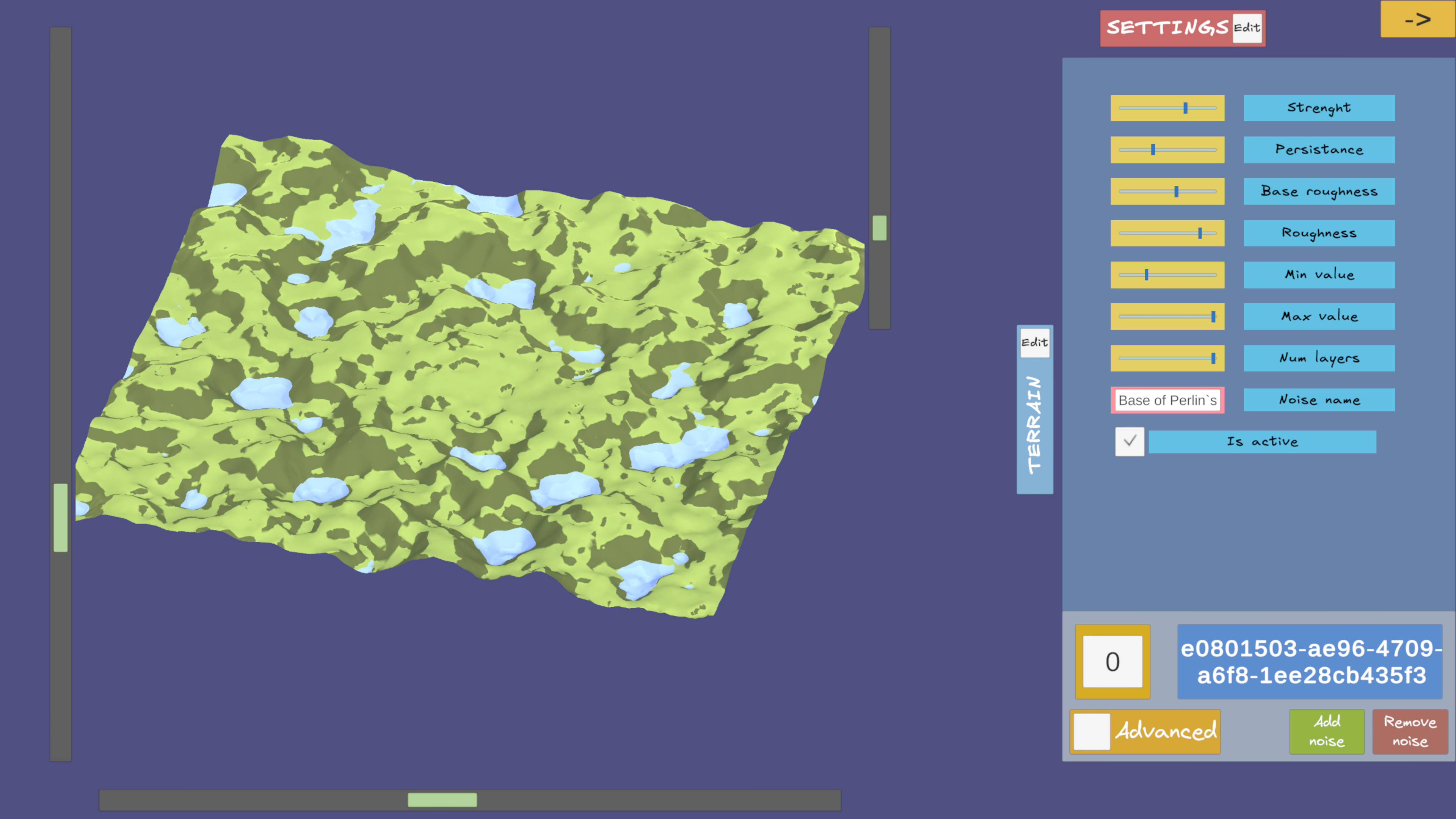 Screenshot 3 for Terrain generator with lod system