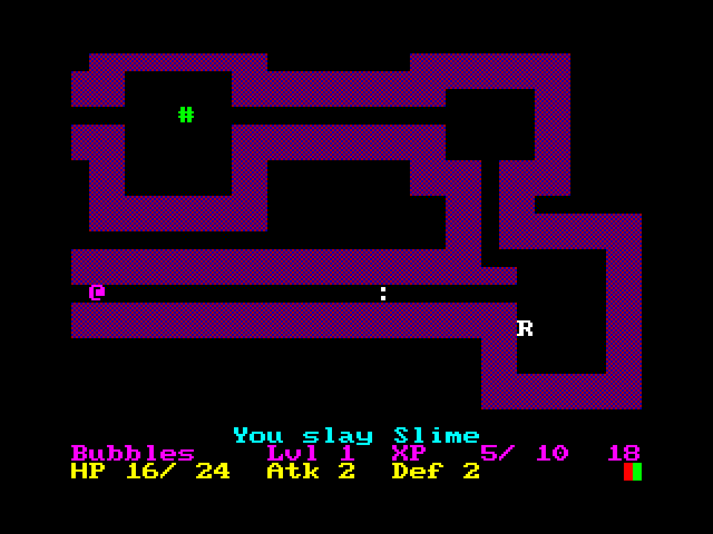 Captura de pantalla de la pantalla de inventario de Roojliek