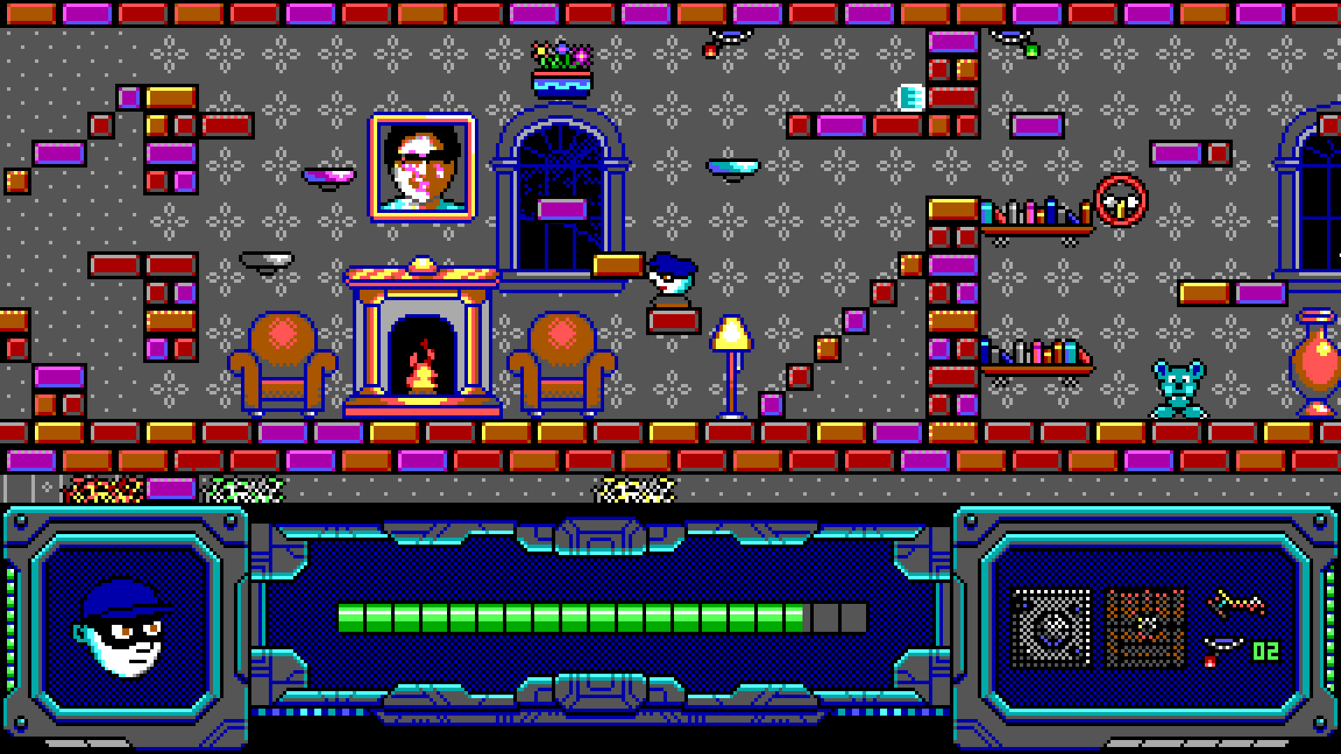 Screenshot 4 for Phantomas Adventures: Goldter Mansion