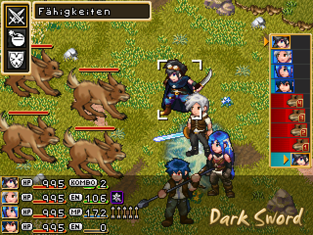 Screenshot 2 for Dark Sword - Schwerter des Zwielichts (German)