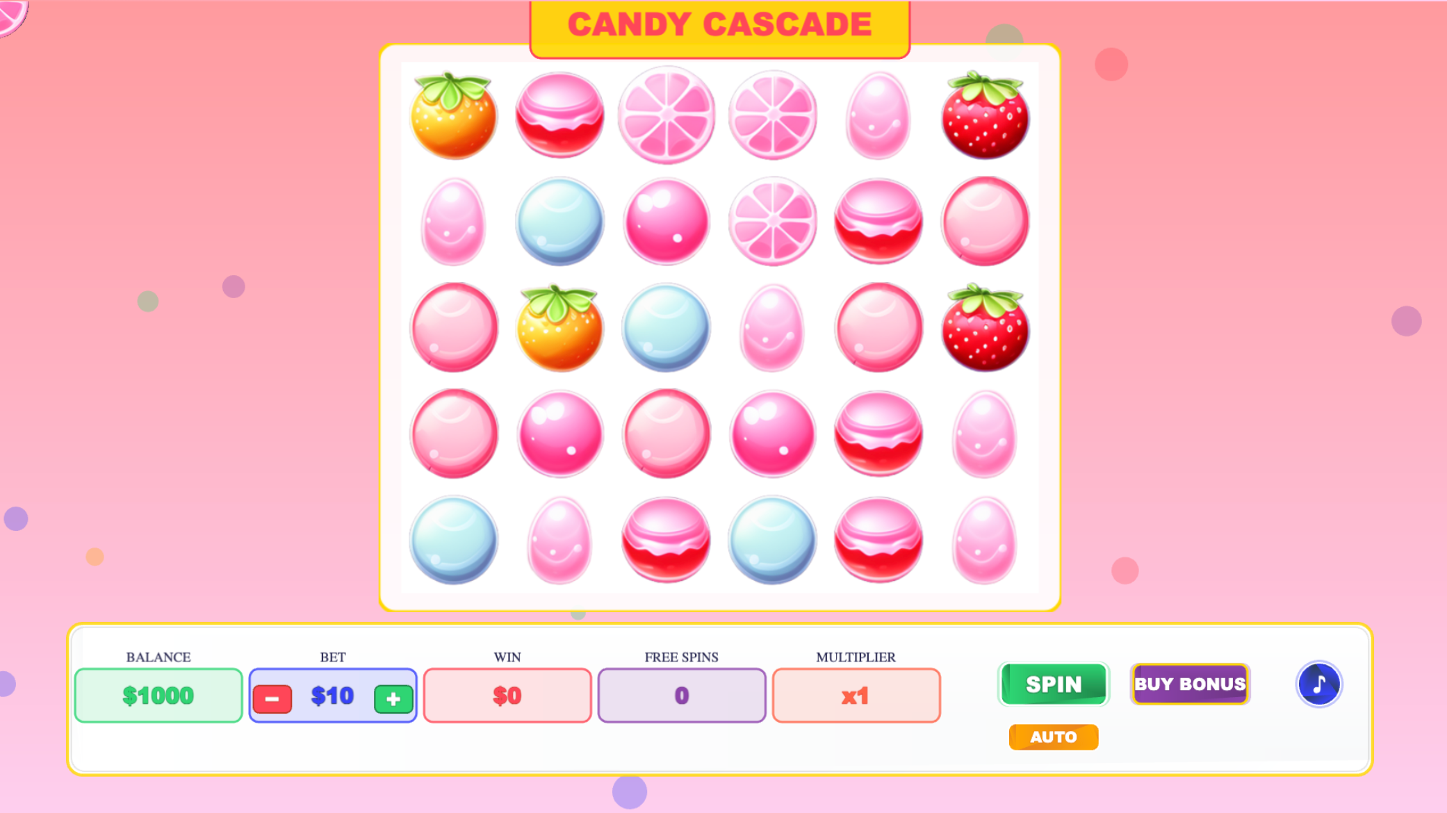 Candy Cascade Slots by dev-zaza