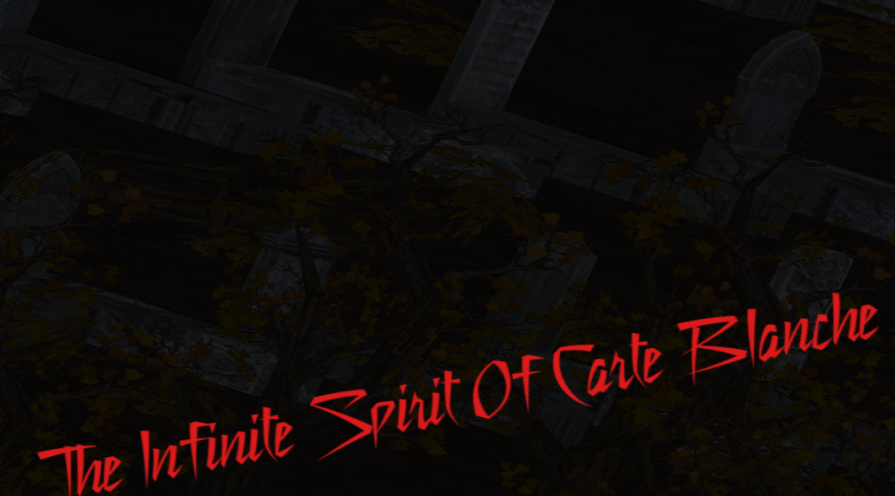 The Infinite Spirit Of Carte Blanche