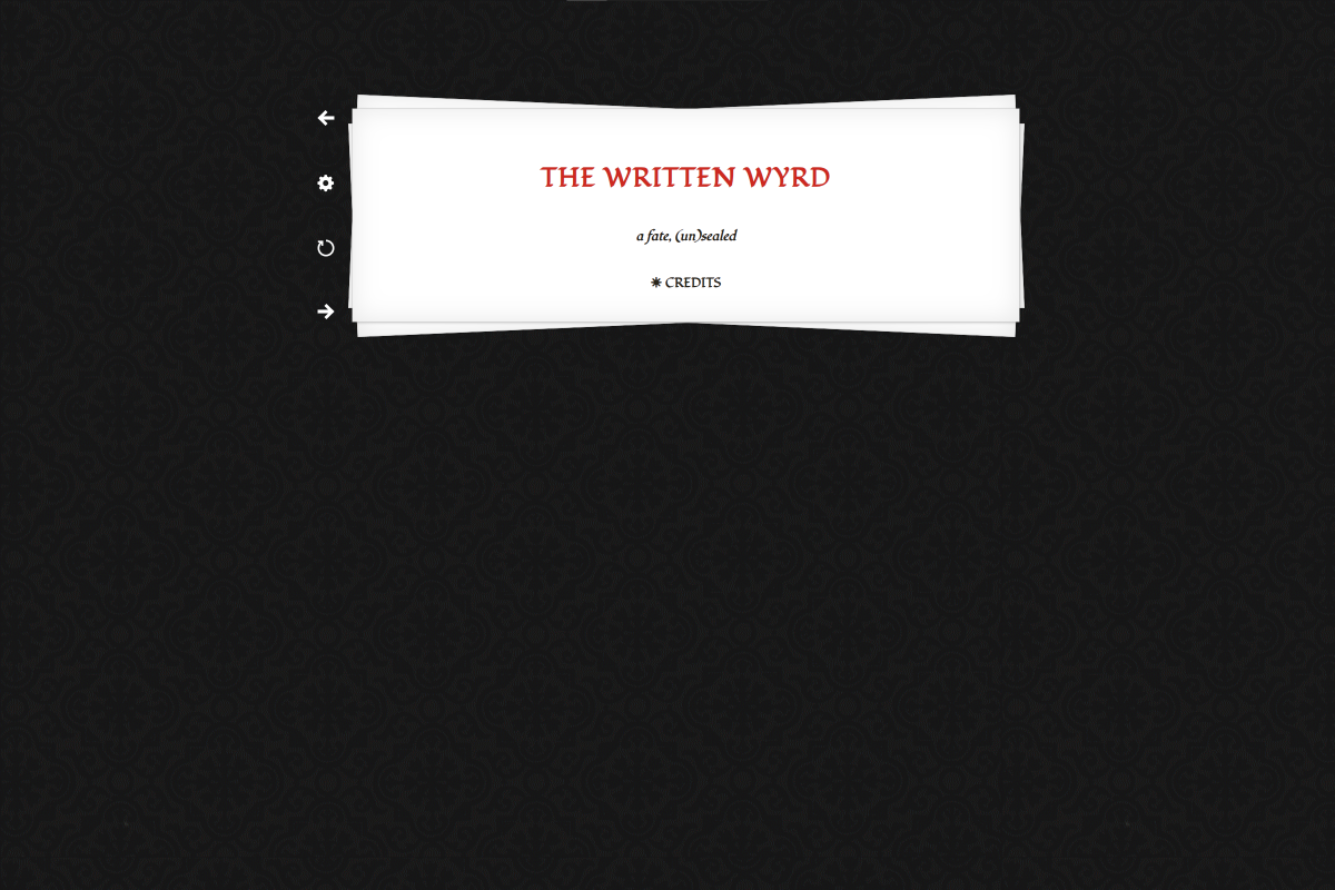 Screenshot 2 for The Written Wyrd