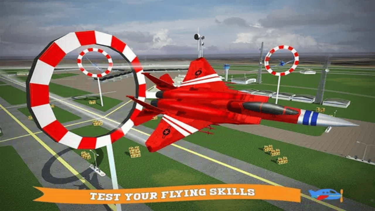 Stunt Plane Simulator Game by Dot-Game-Hub