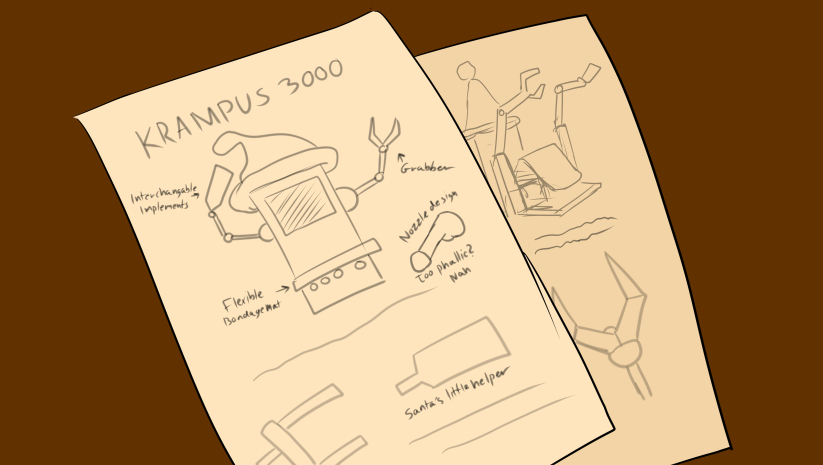 OPERATION: NICE & ROSY - A Christmas Spanking Text Adventure screenshot 2