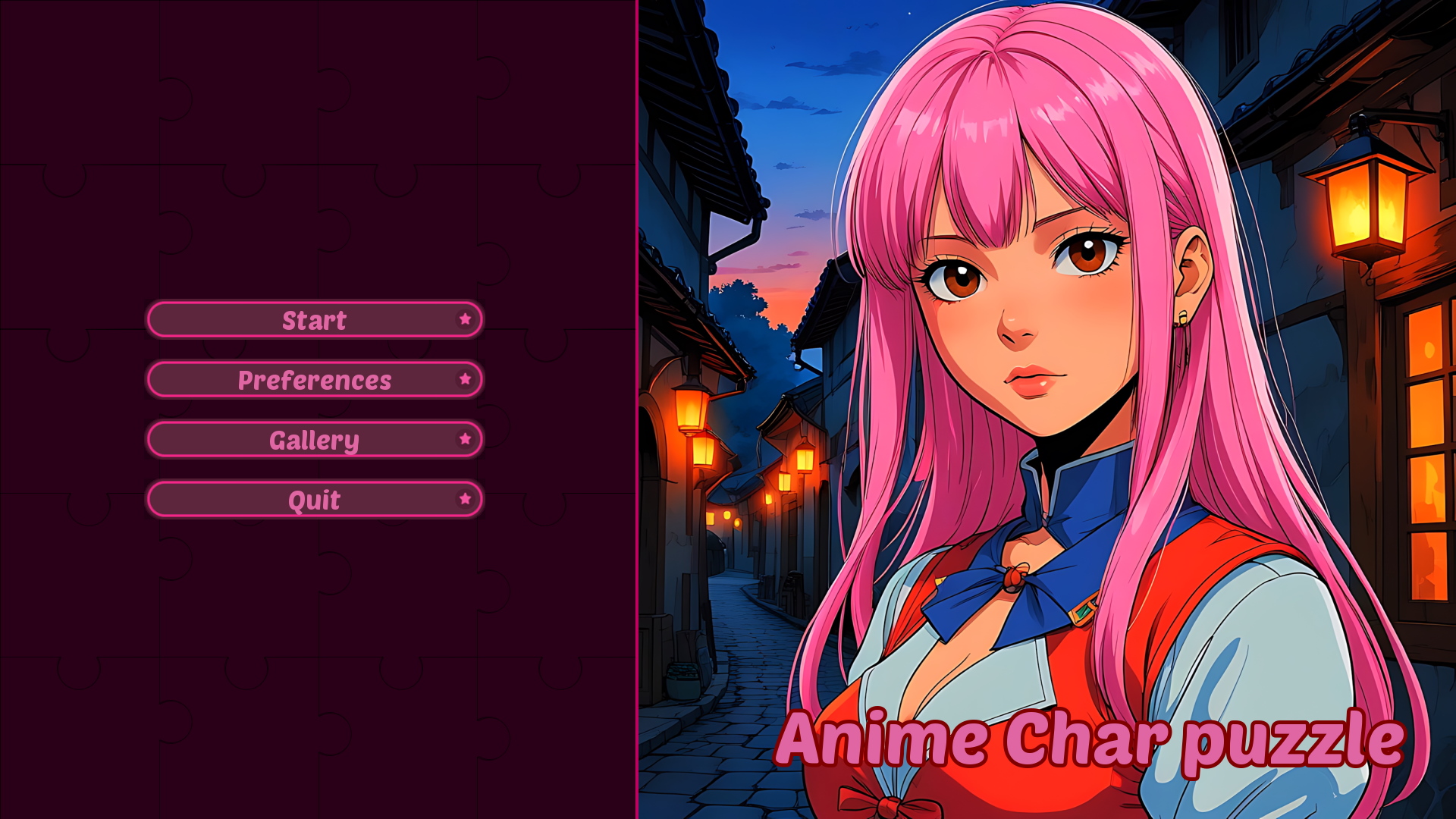 Screenshot 2 for Anime Char puzzle