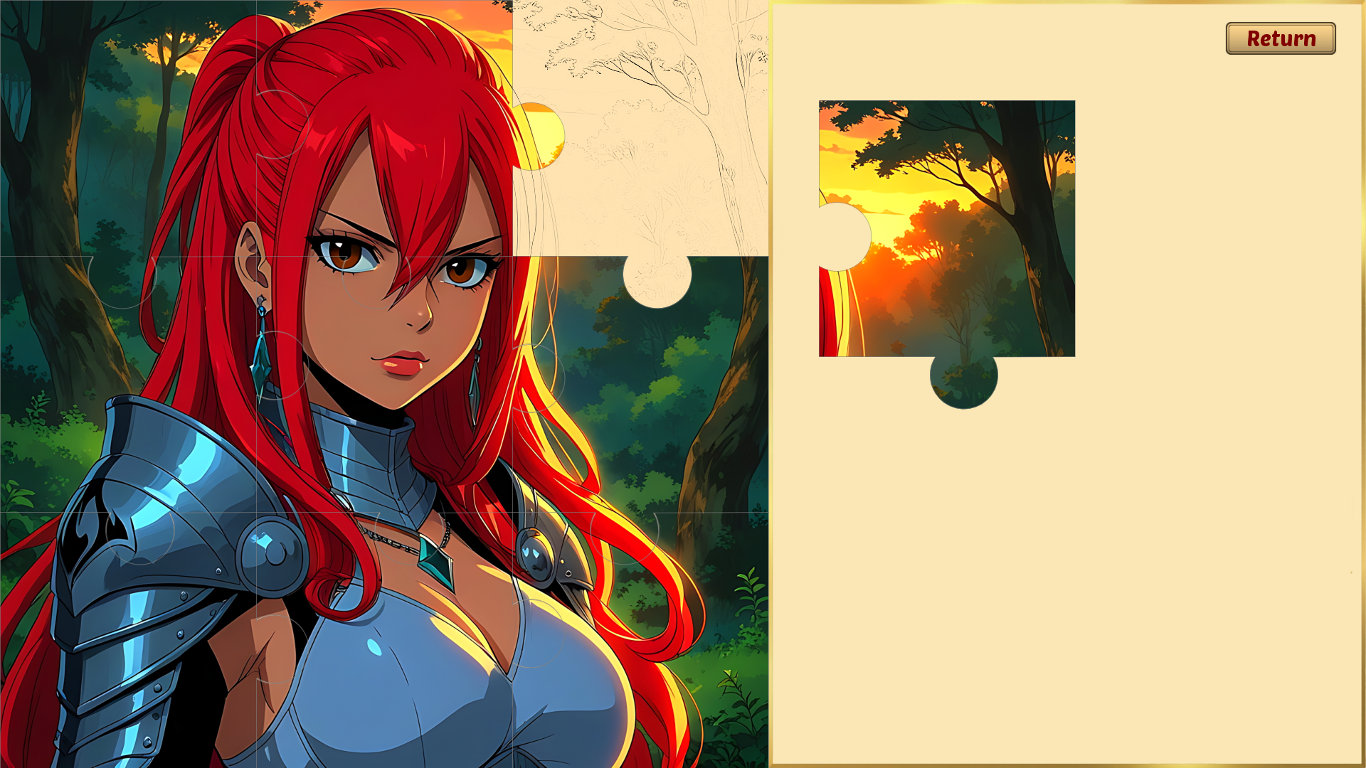 Screenshot 3 for Anime Char puzzle