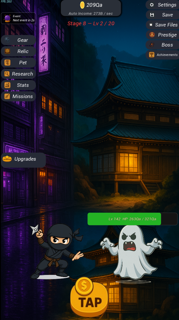 Screenshot 5 for Idle Shadow Empire Test
