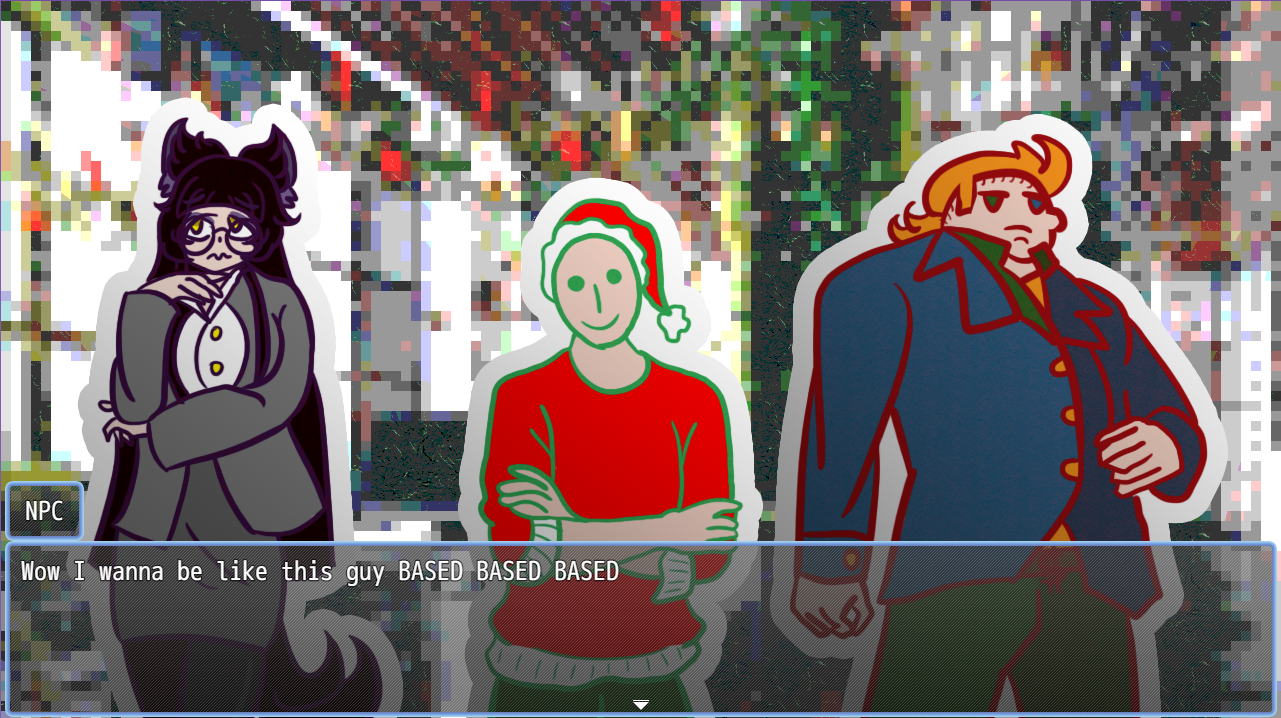 Screenshot 3 for A Very Hikiyami Moriko Christmas Story