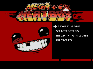 Cover image for Mega Meat Boy