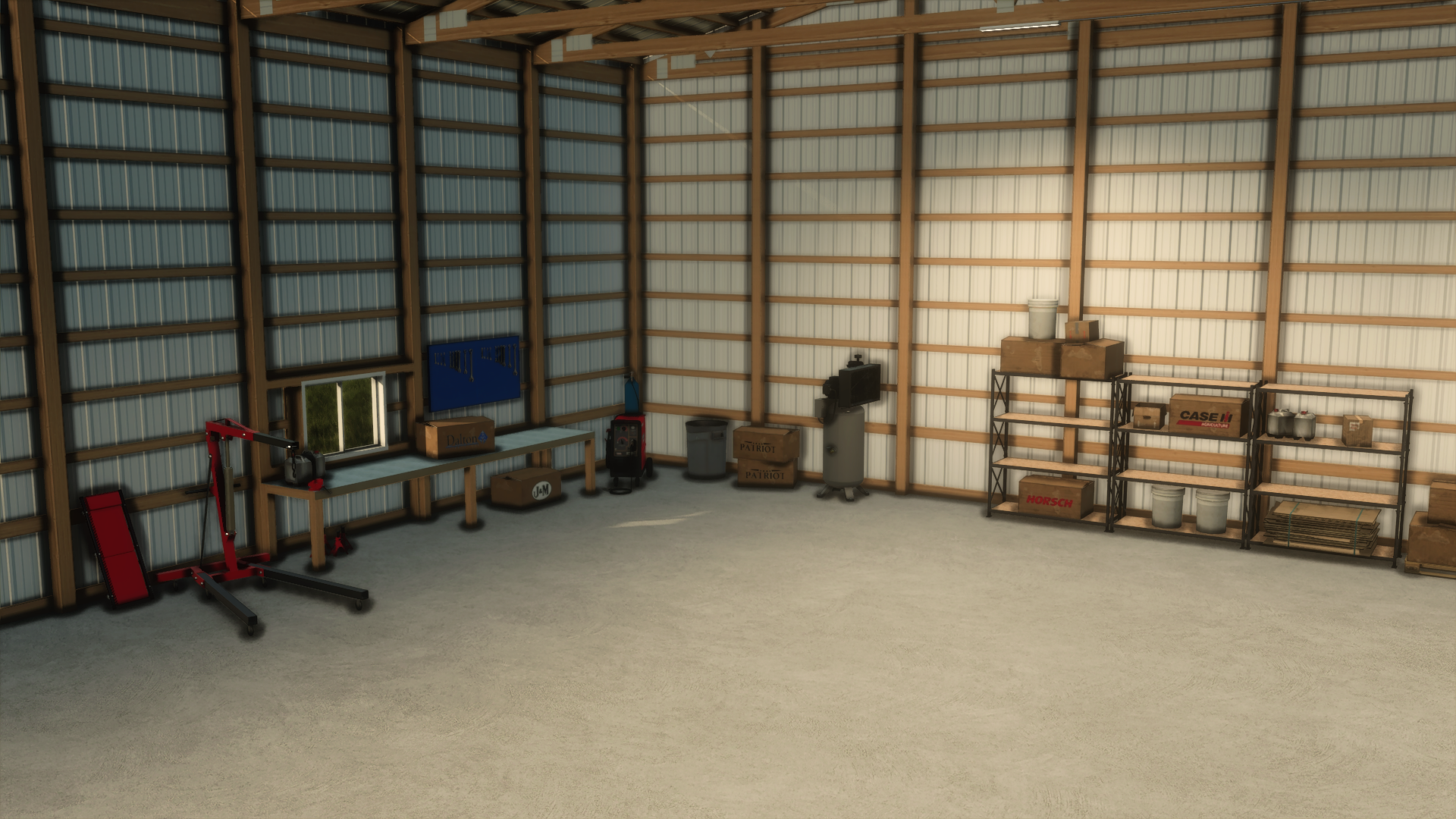 Screenshot 2 for FS25 96x171 Windchaser Shed