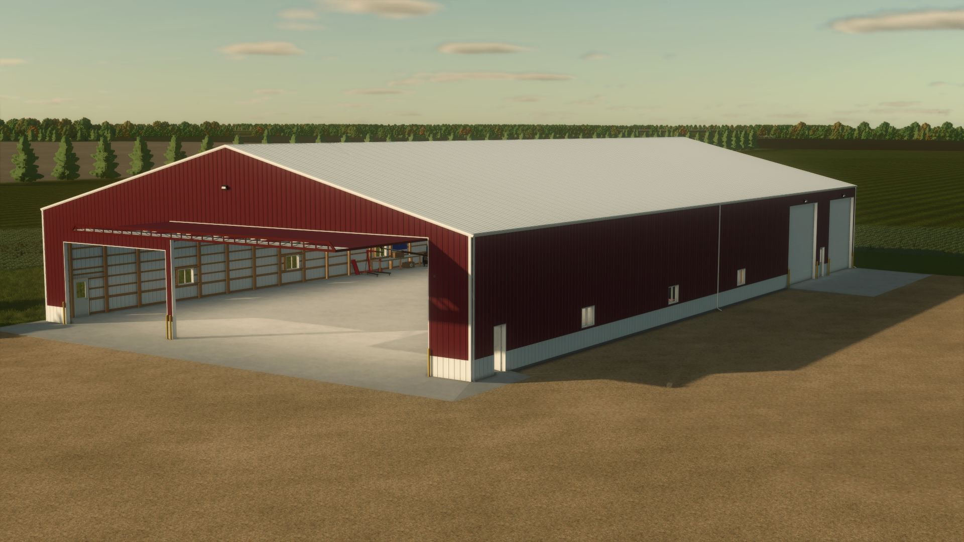 Screenshot 4 for FS25 96x171 Windchaser Shed