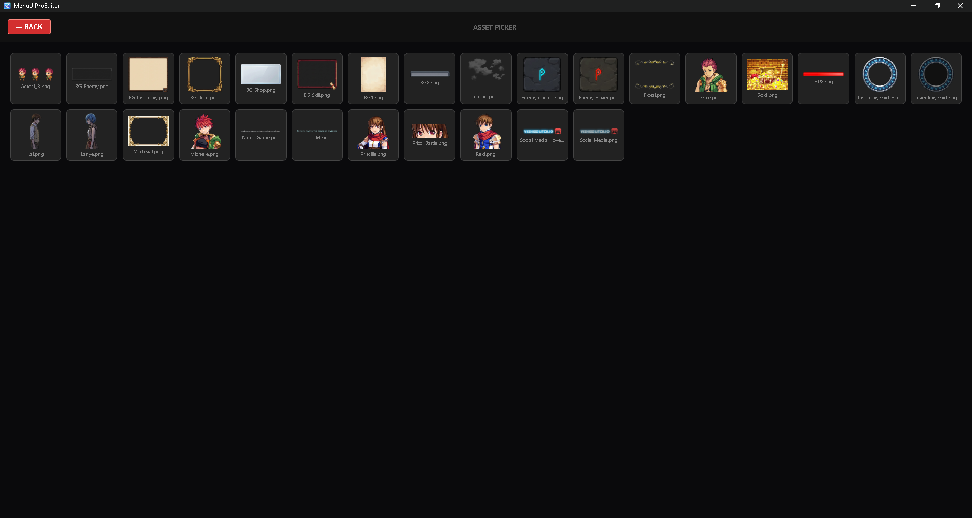 Screenshot 3 for RPG Maker MZ - Menu UI Pro