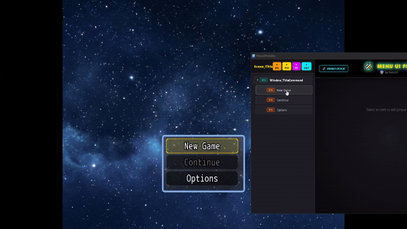 Screenshot 13 for RPG Maker MZ - Menu UI Pro
