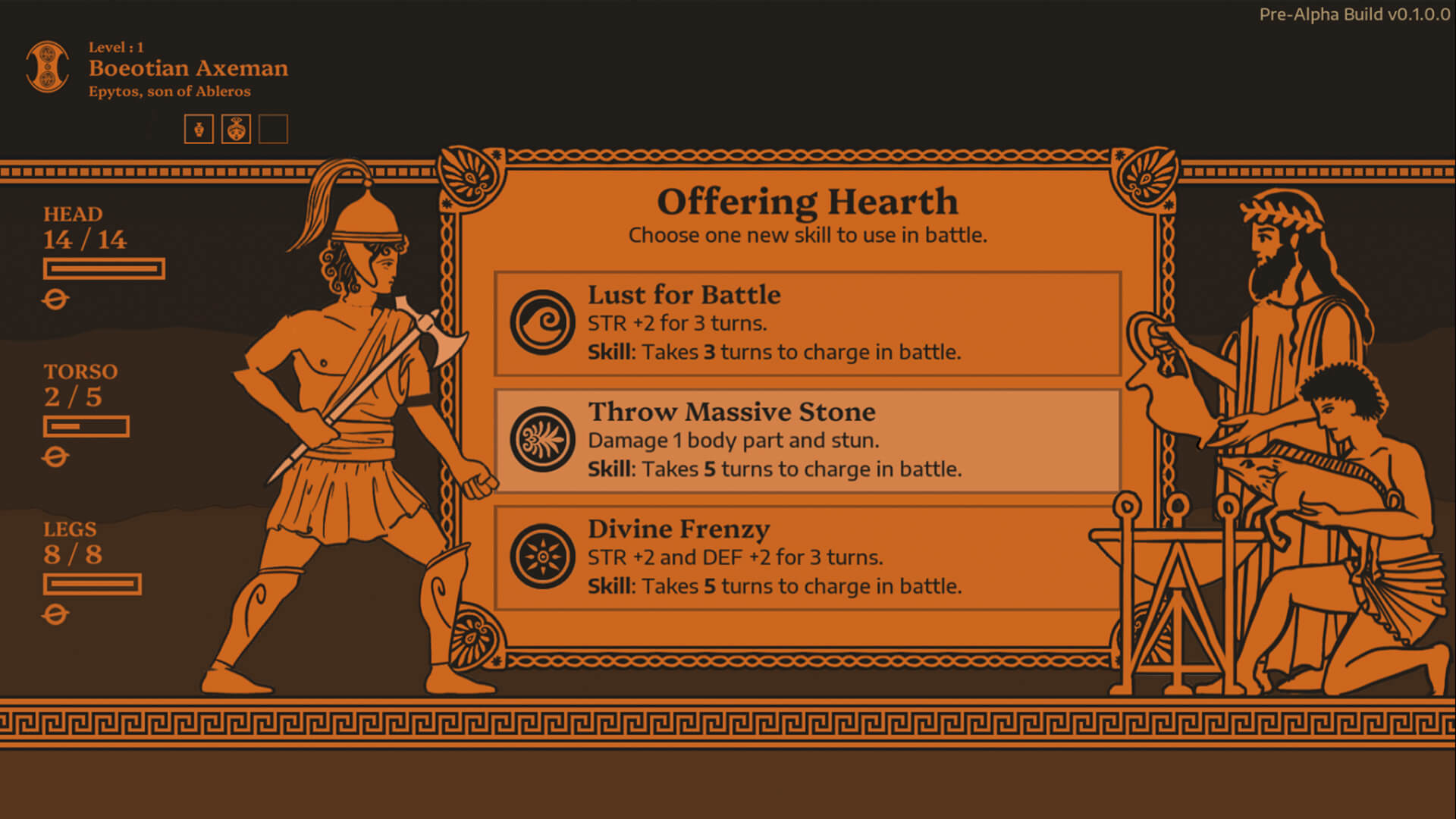 Screenshot 3 for Red Clay: A Trojan War RPG