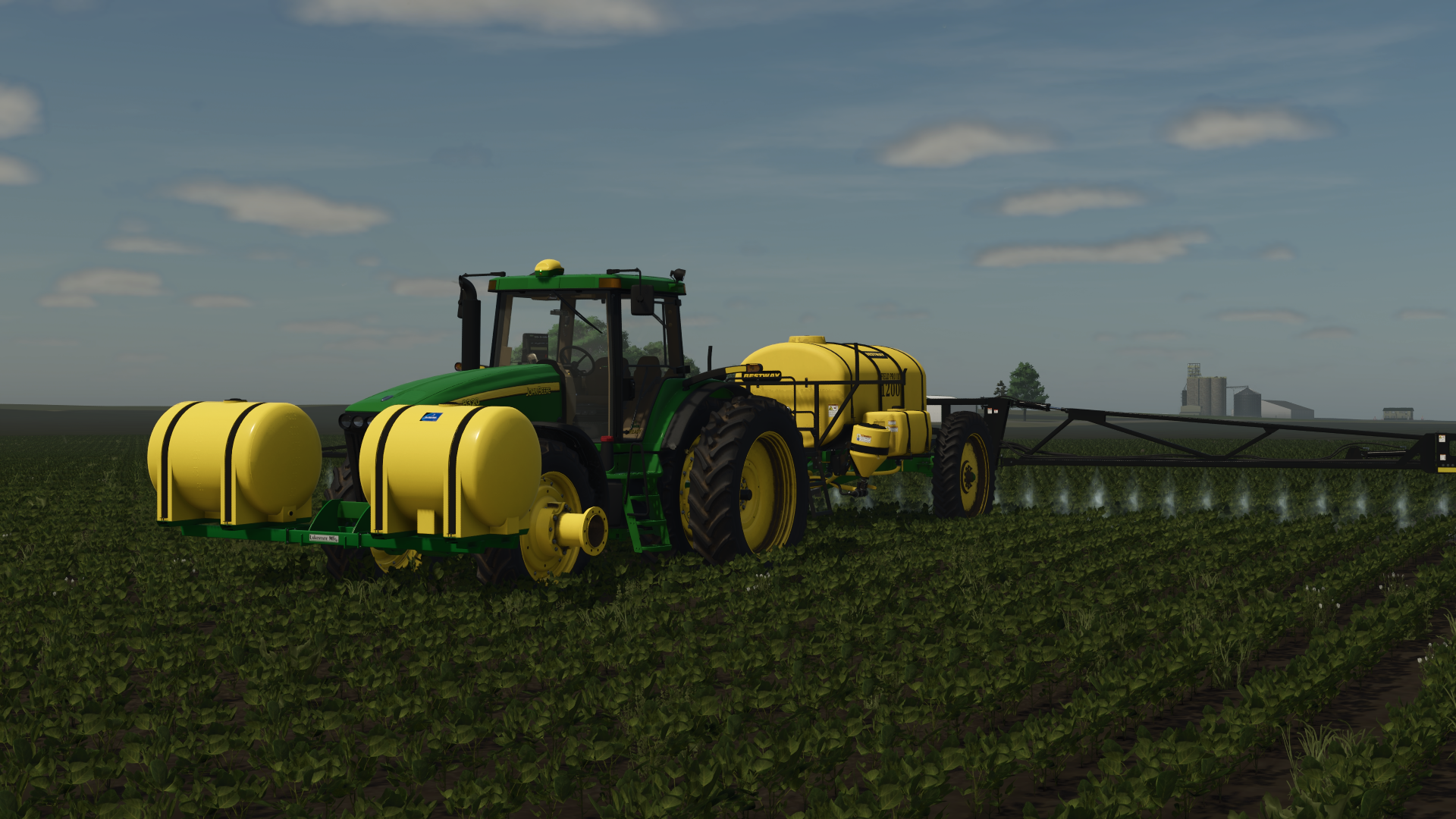 Screenshot 2 for FS25 Lakestate MFG Front Mounted Saddle Tanks