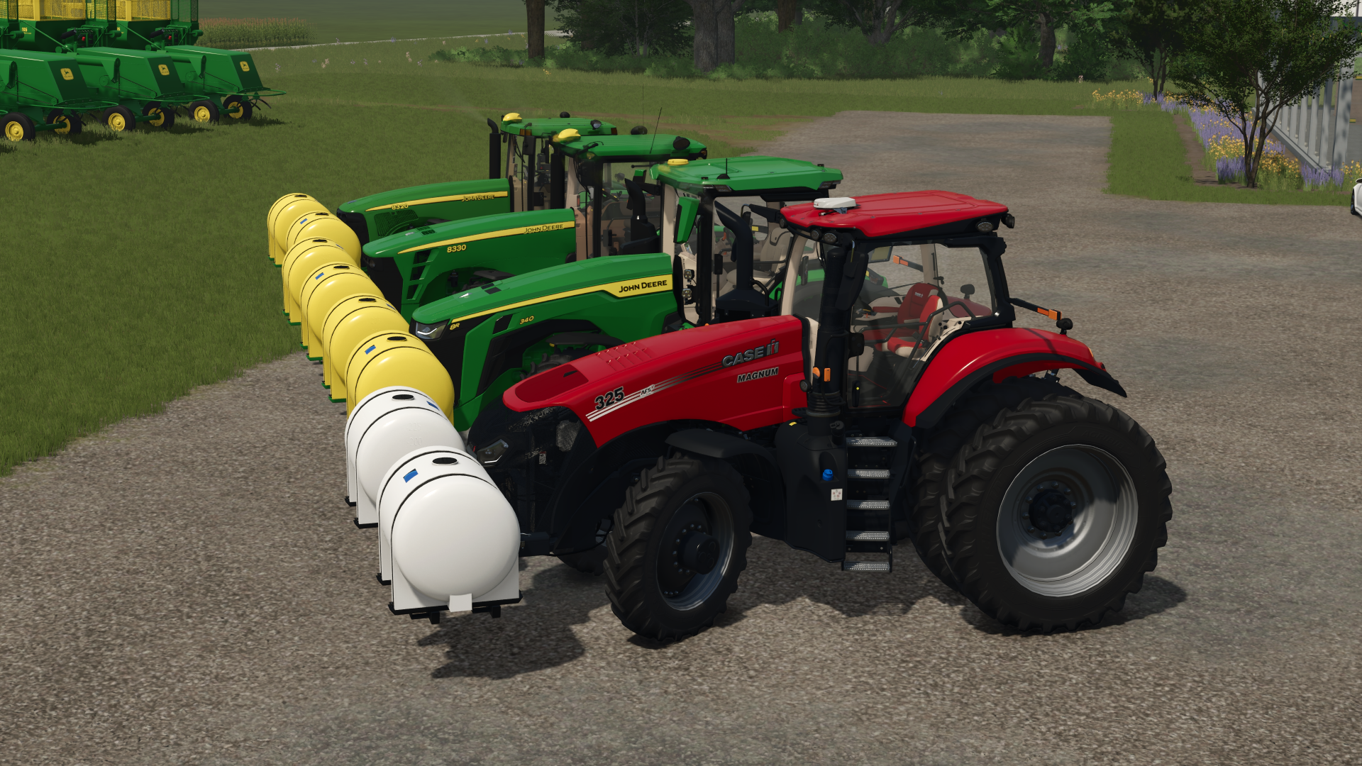 Screenshot 4 for FS25 Lakestate MFG Front Mounted Saddle Tanks