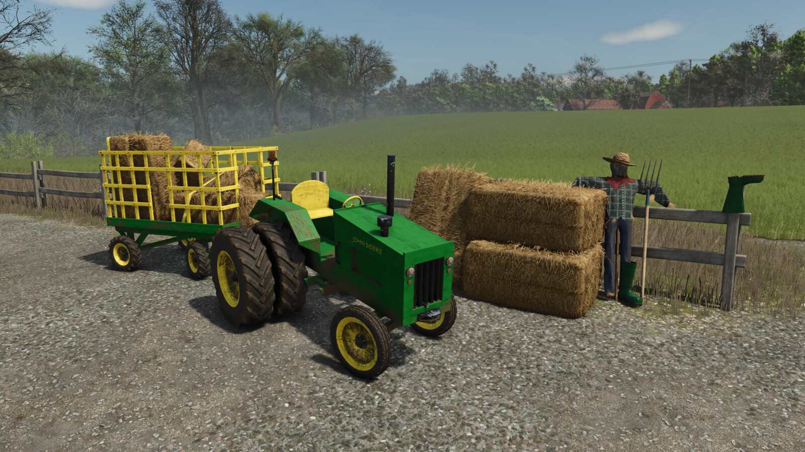 Screenshot 4 for Wooden Tractor Set (FS25)