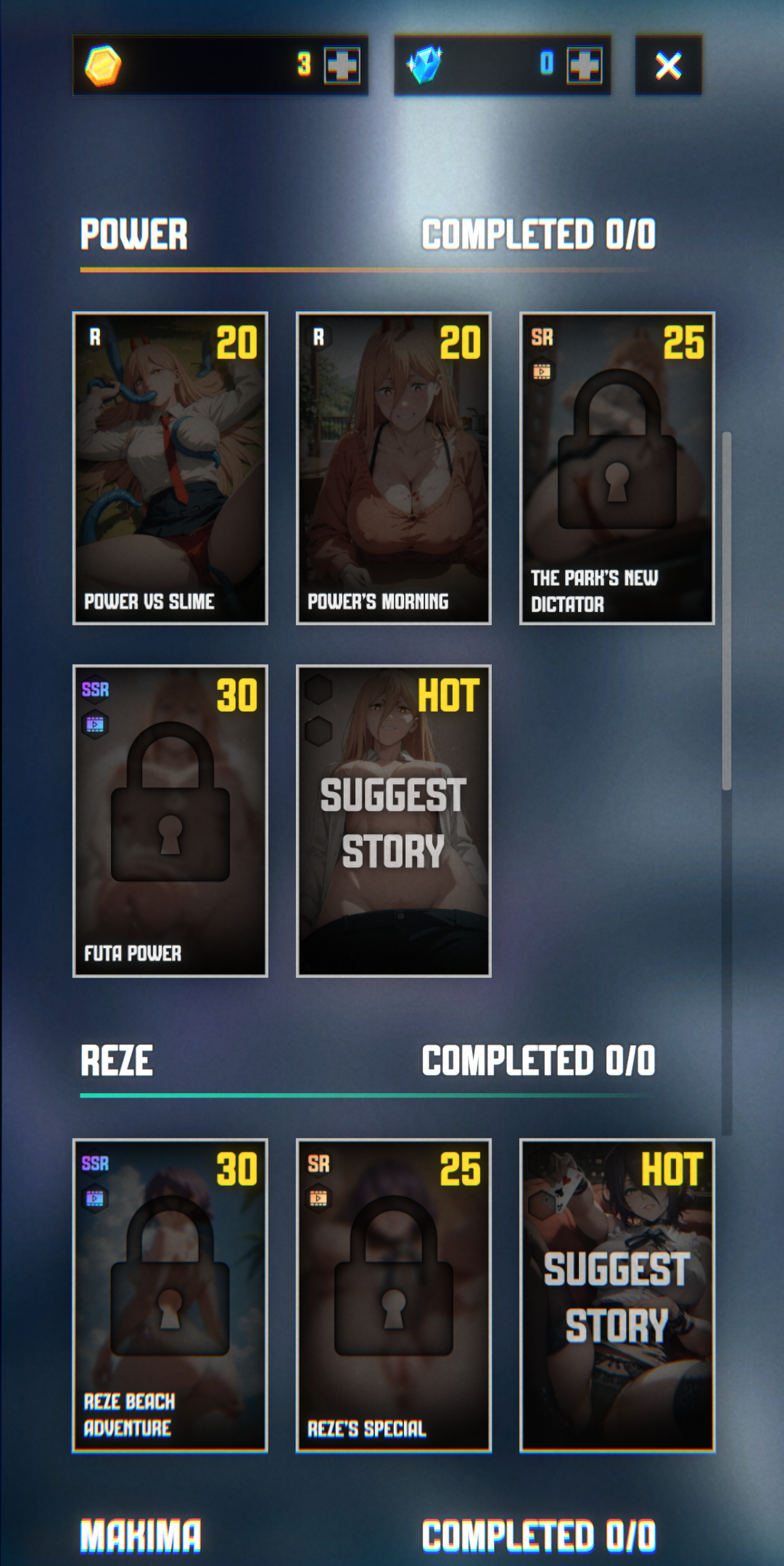 Screenshot 6 for Chainsaw Man Gacha Clicker
