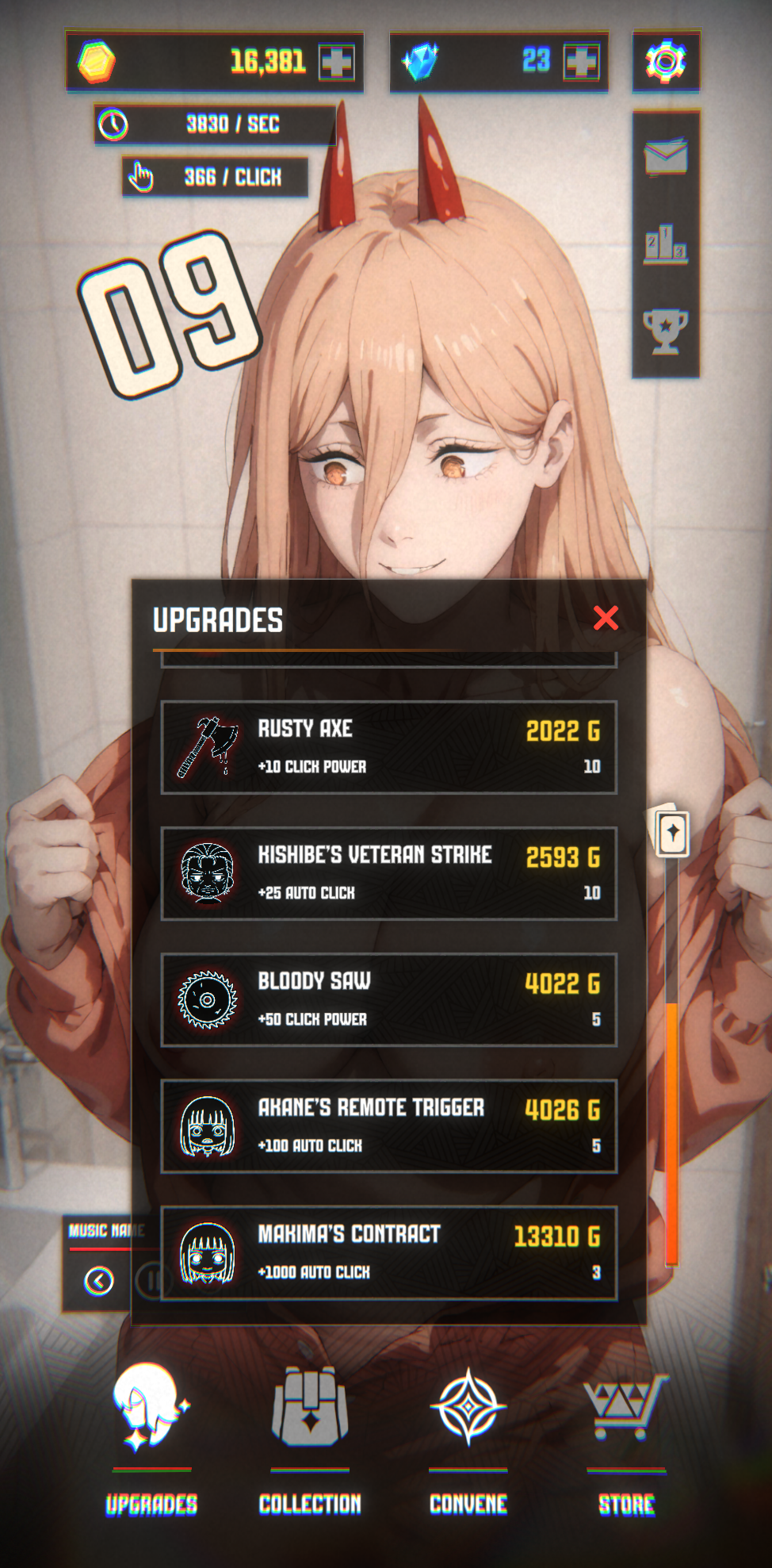 Chainsaw Man Clicker screenshot 1