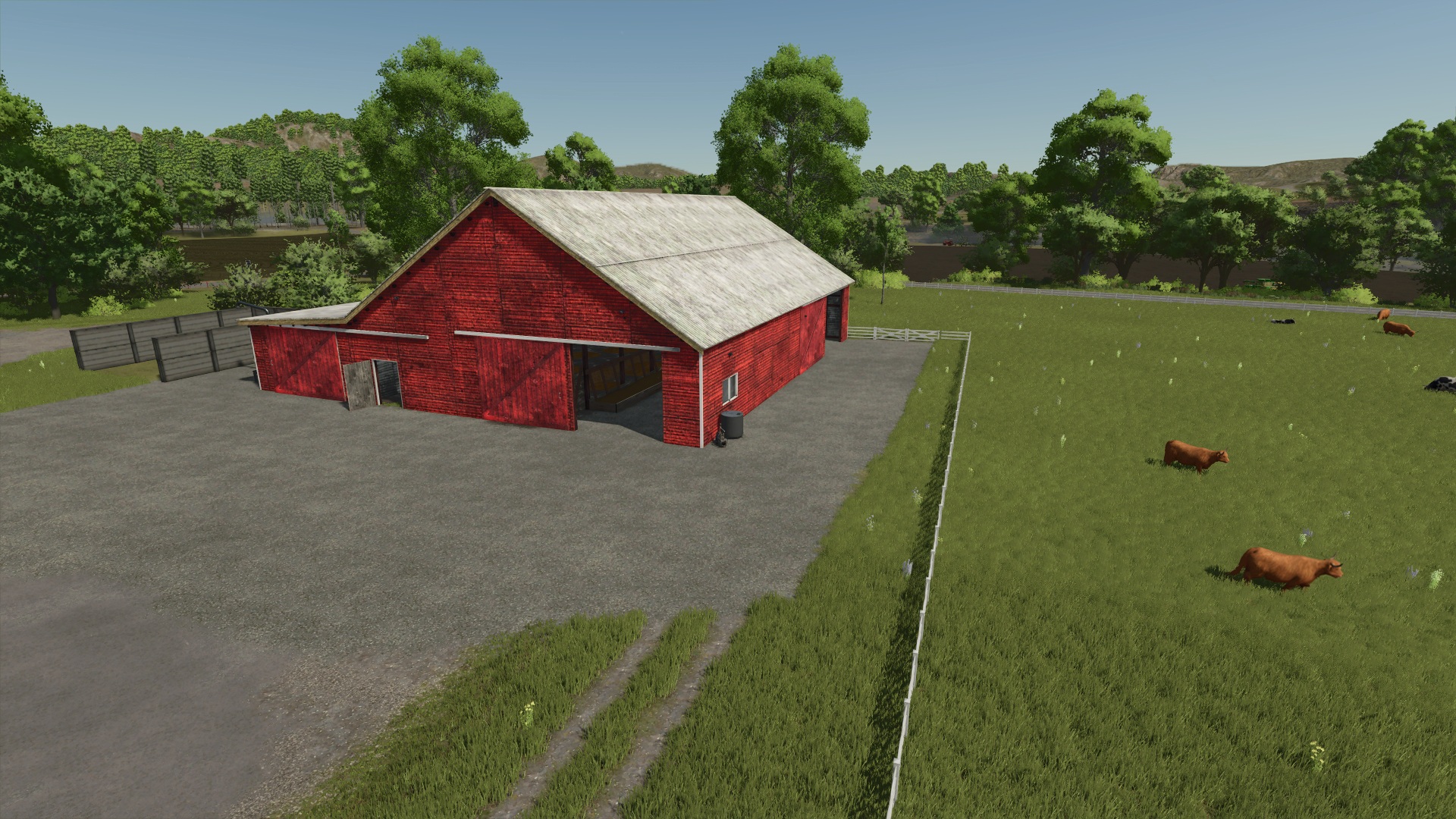 Screenshot 4 for fs25 lone oak cow husbandry
