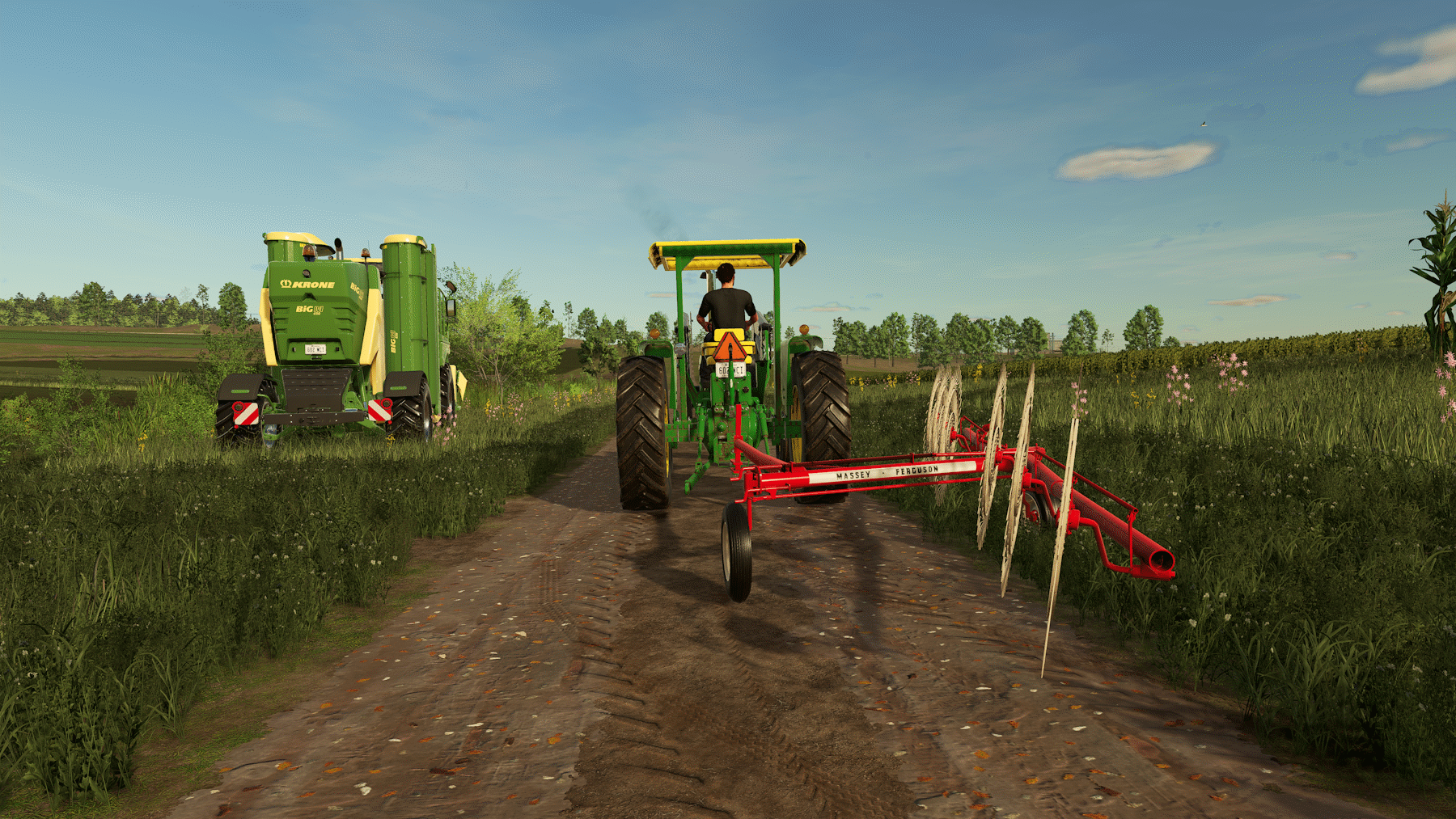 Screenshot 2 for fs25 1978 6 wheel hay windrower