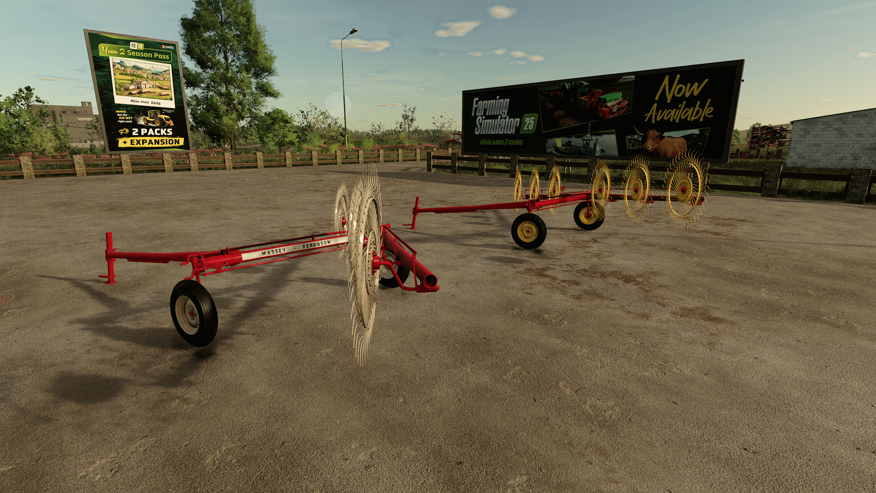Screenshot 8 for fs25 1978 6 wheel hay windrower