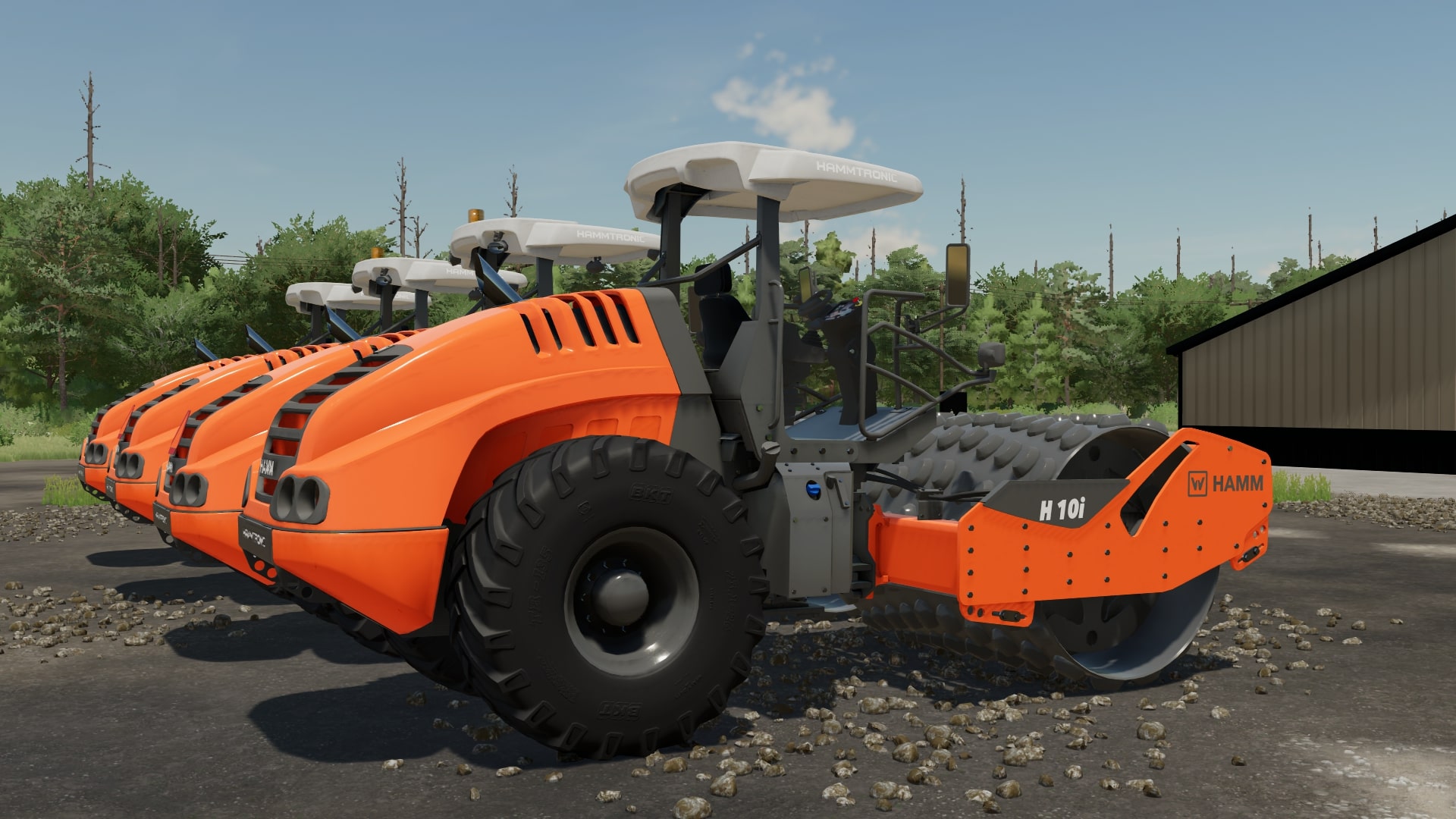 Screenshot 2 for FS22 Hamm H10i / Wacker Neuson RC110
