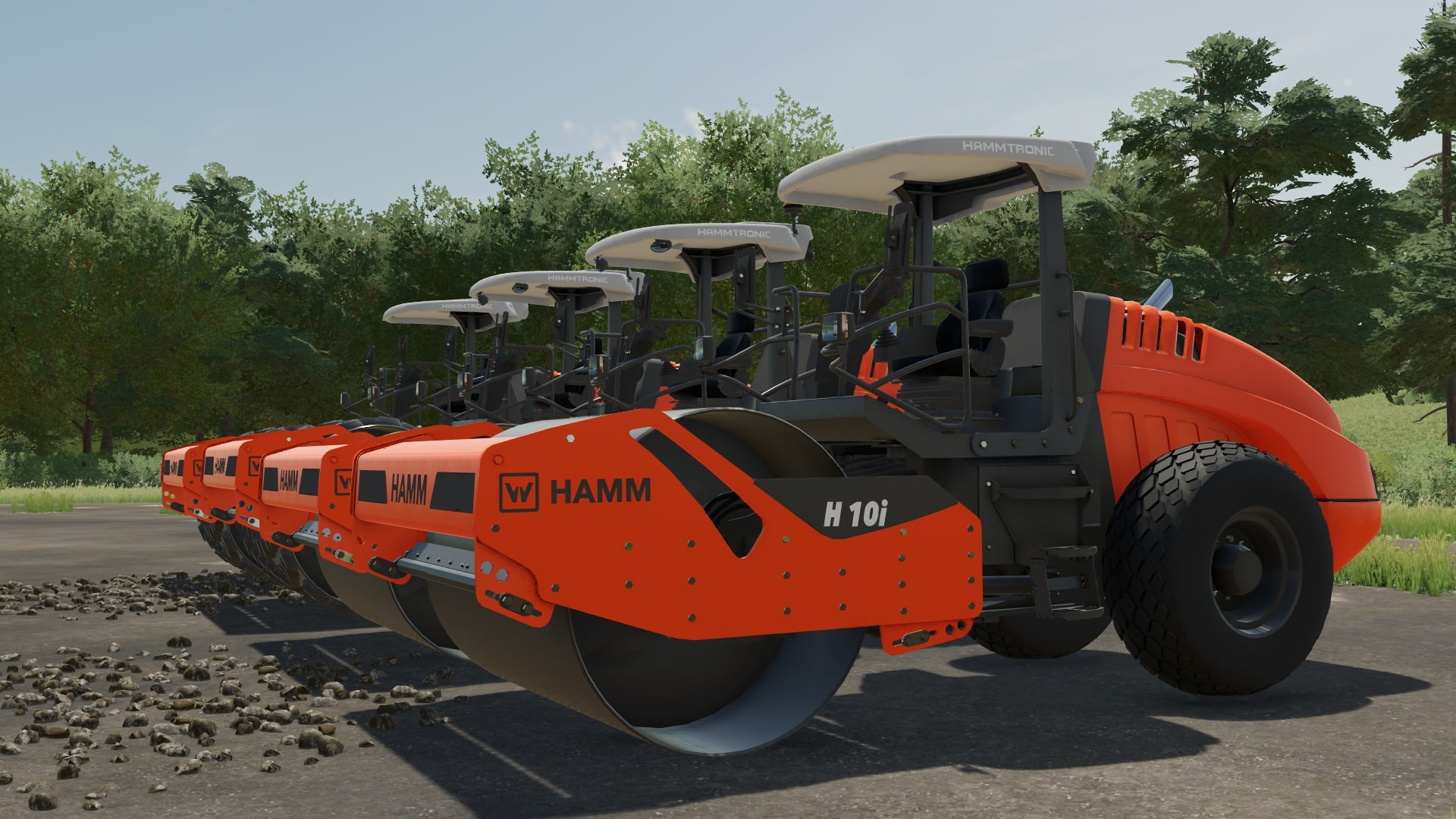 Screenshot 3 for FS22 Hamm H10i / Wacker Neuson RC110