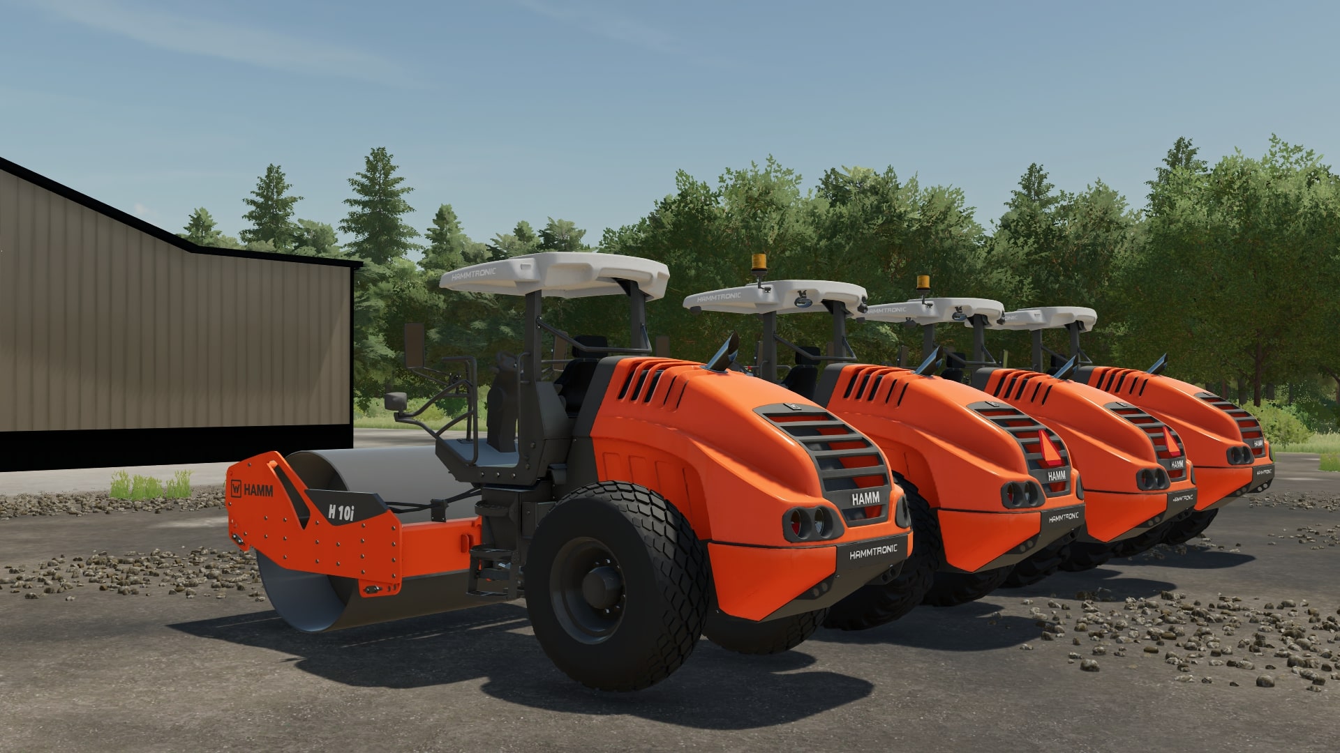 Screenshot 4 for FS22 Hamm H10i / Wacker Neuson RC110