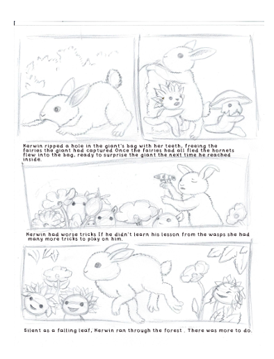Screenshot 3 for Dragon and Bunny Narrative Coloring Book