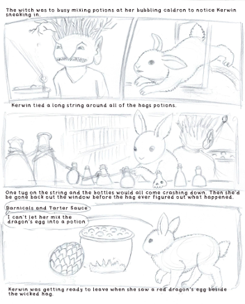 Screenshot 6 for Dragon and Bunny Narrative Coloring Book
