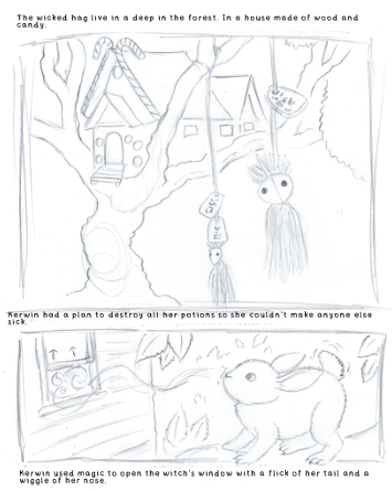 Screenshot 5 for Dragon and Bunny Narrative Coloring Book