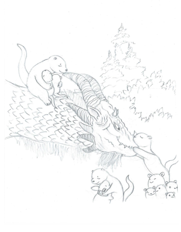 Screenshot 11 for Dragon and Bunny Narrative Coloring Book