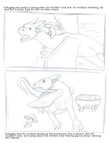 Screenshot 16 for Dragon and Bunny Narrative Coloring Book